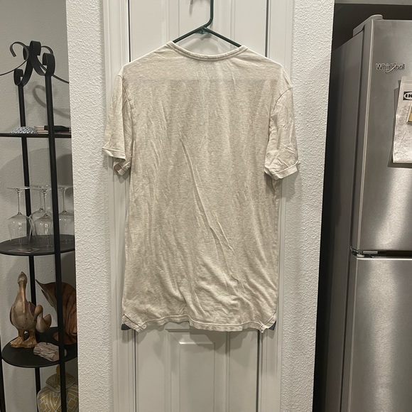 Outpost men’s 3 button soft t-shirt - SZ L - Picture 7 of 7